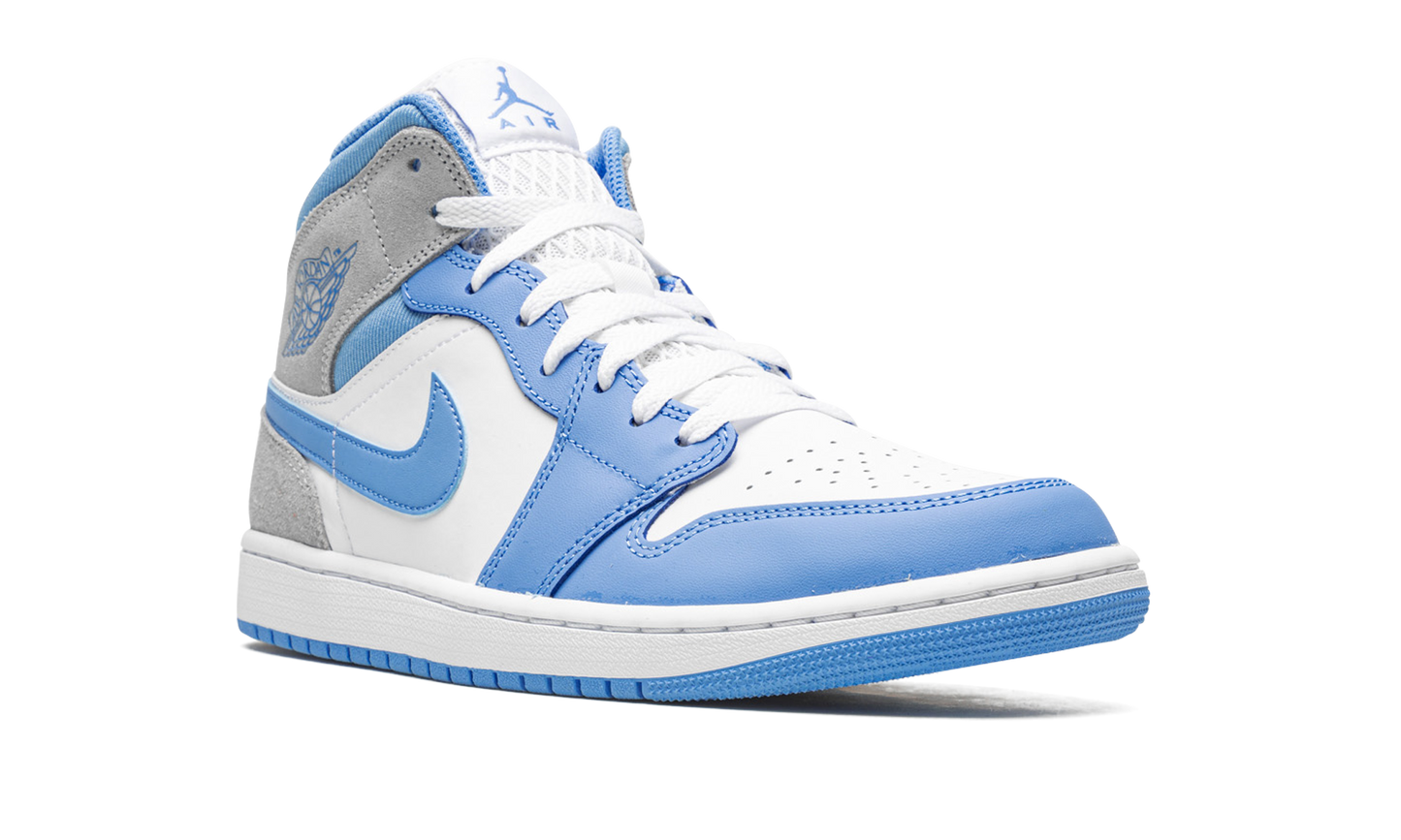 Air Jordan 1 Mid SE University Blue / Grey