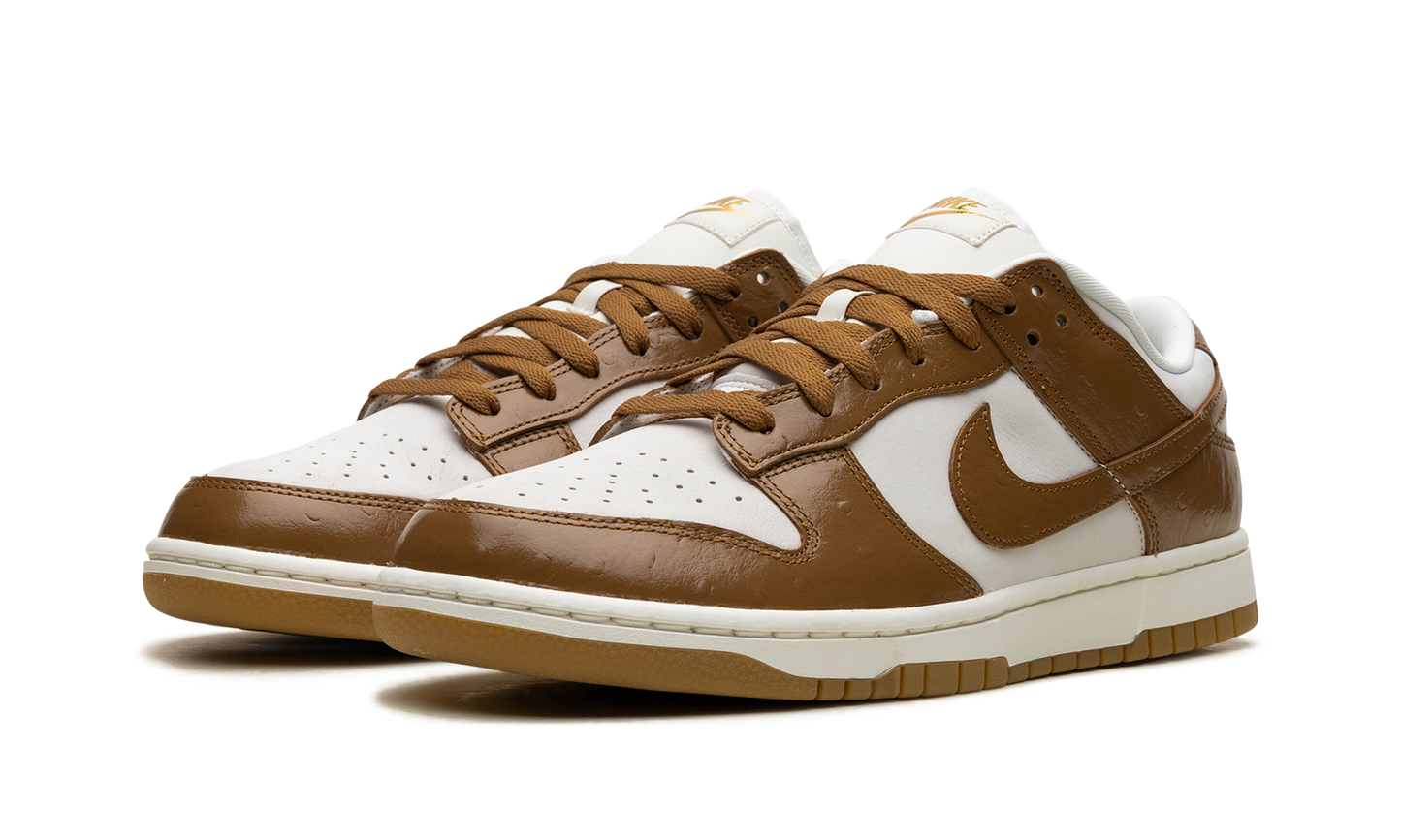 DUNK LOW WMNS Brown Ostrich
