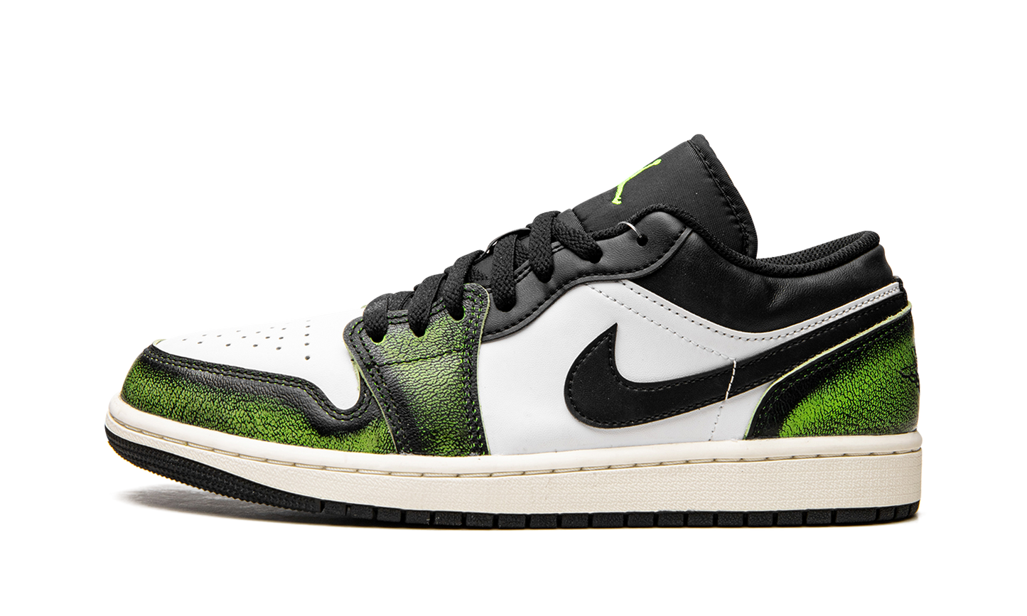 Air Jordan 1 Low SE Wear Away - Electric Green