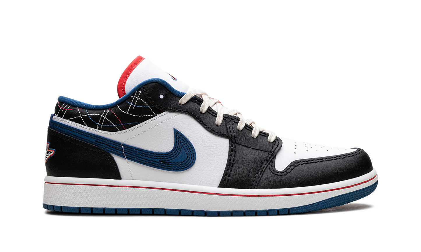 Air Jordan 1 Low SE Industrial Blue Sashiko