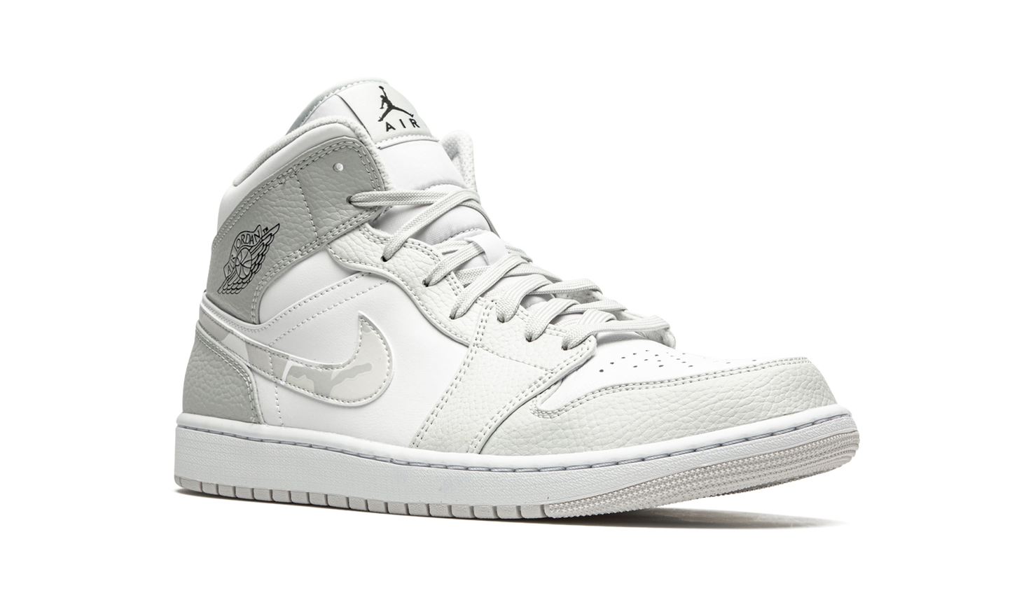 Air Jordan 1 Mid White Camo