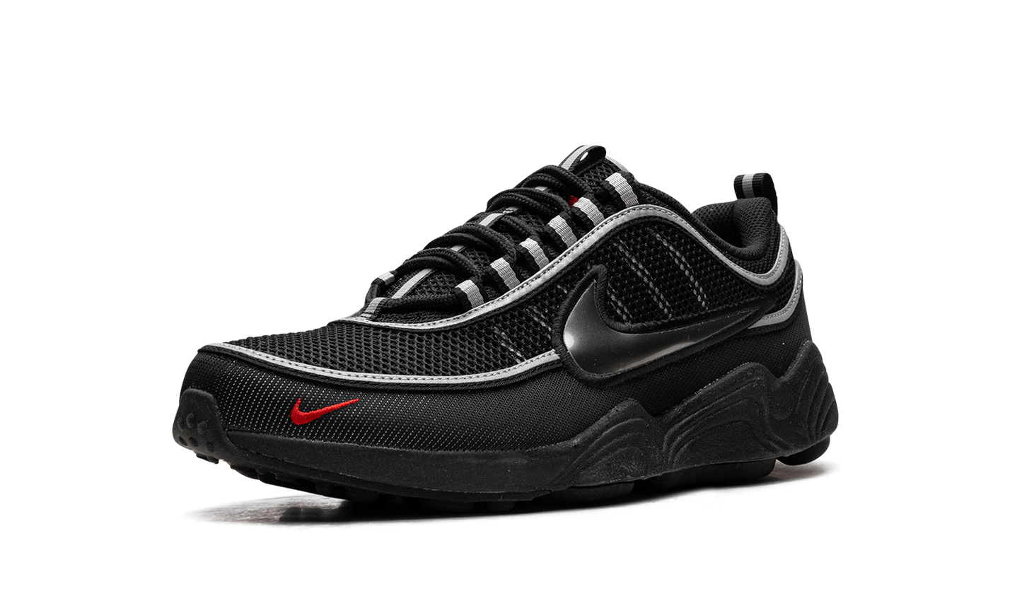 Air Zoom Spiridon Black / Metallic Silver