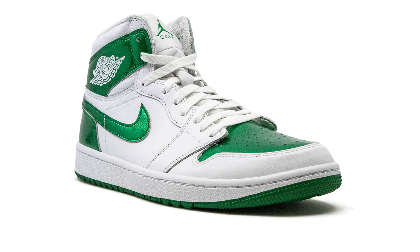 Air Jordan 1 High Golf Metallic Green