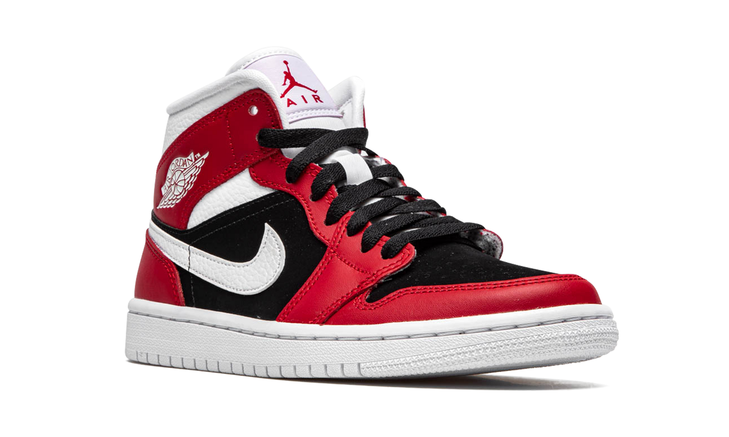 AIR JORDAN 1 MID WMNS Gym Red / Black