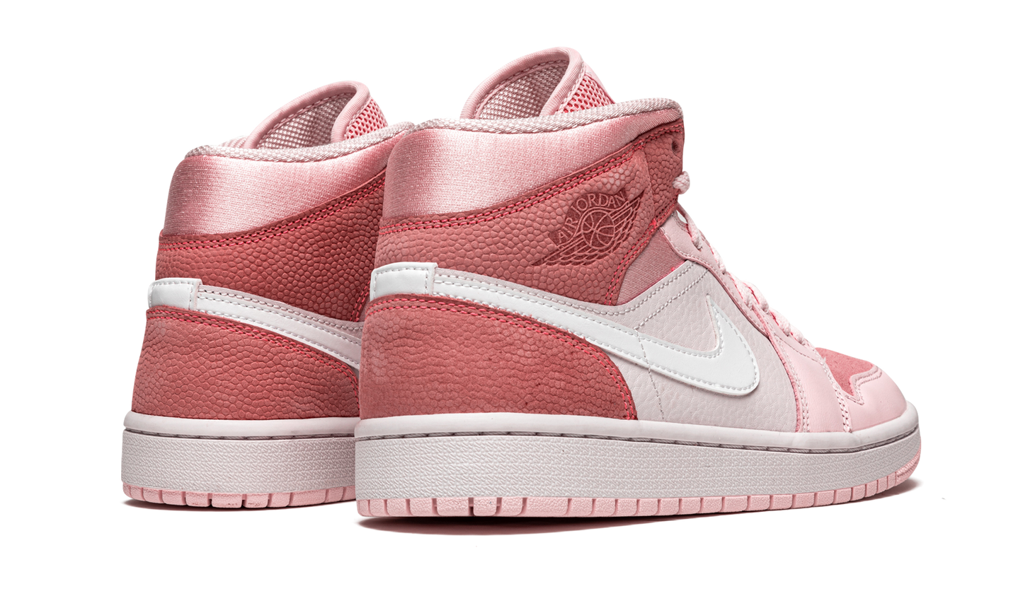 Air Jordan 1 Mid WMNS Digital Pink