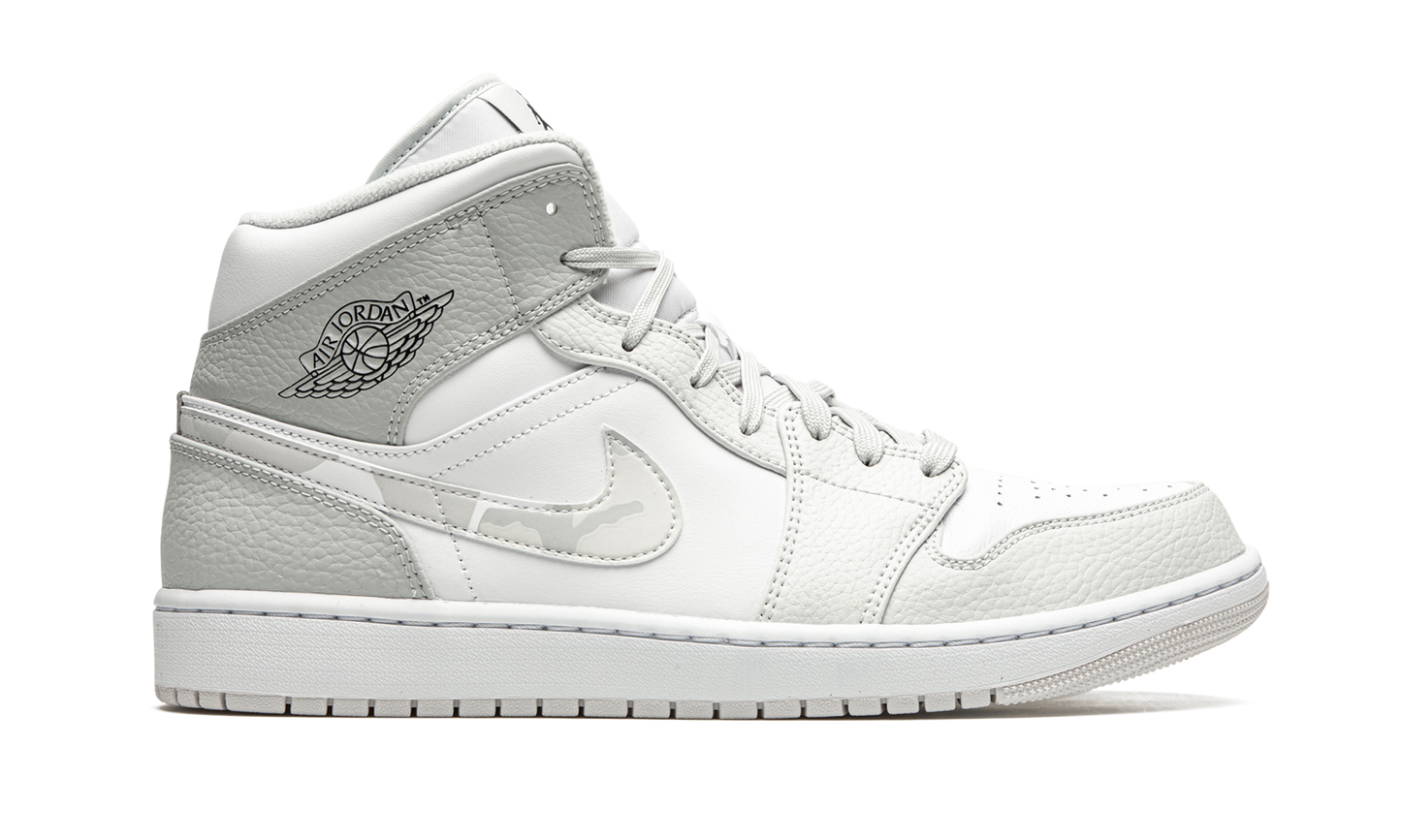 Air Jordan 1 Mid White Camo