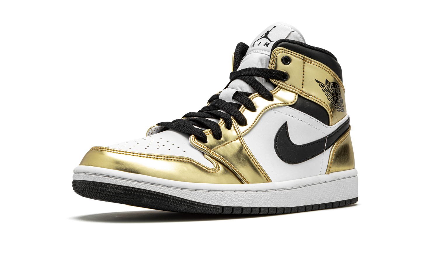 Air Jordan 1 Mid SE Metallic Gold