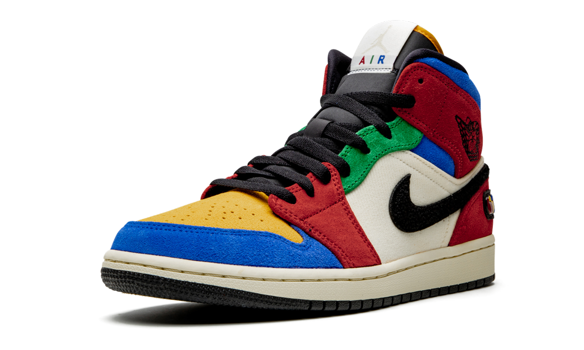 Air Jordan 1 Mid Blue The Great - Fearless