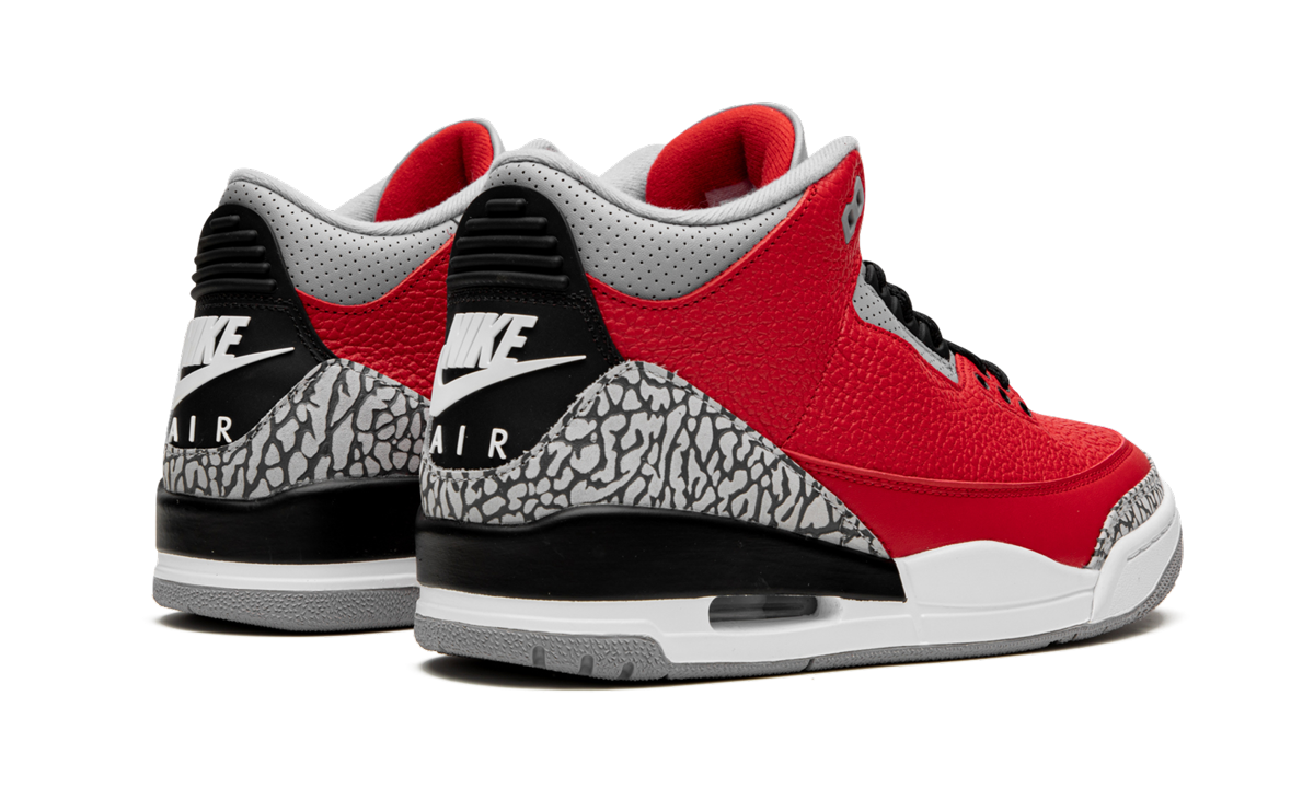 Air Jordan 3 Retro Red Cement/Unite