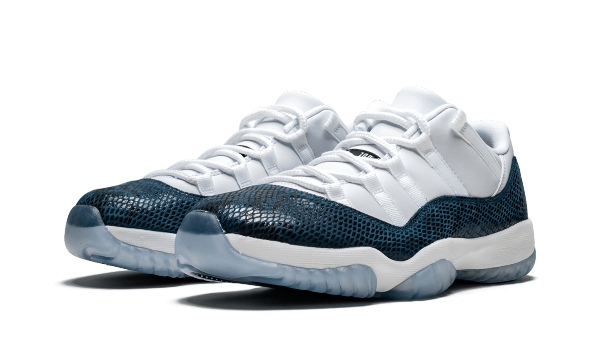 Air Jordan 11 Retro Low LE Blue Snakeskin