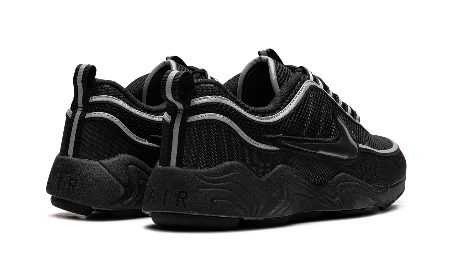 Air Zoom Spiridon Black / Metallic Silver