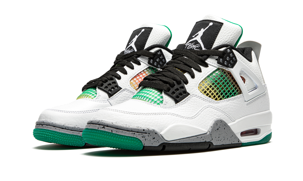Air Jordan 4 Retro WMNS Rasta - Lucid Green
