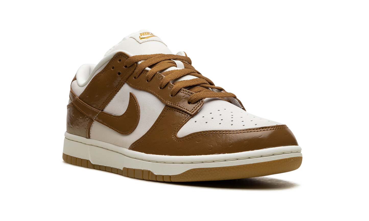 DUNK LOW WMNS Brown Ostrich