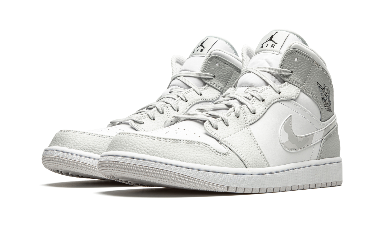 Air Jordan 1 Mid White Camo