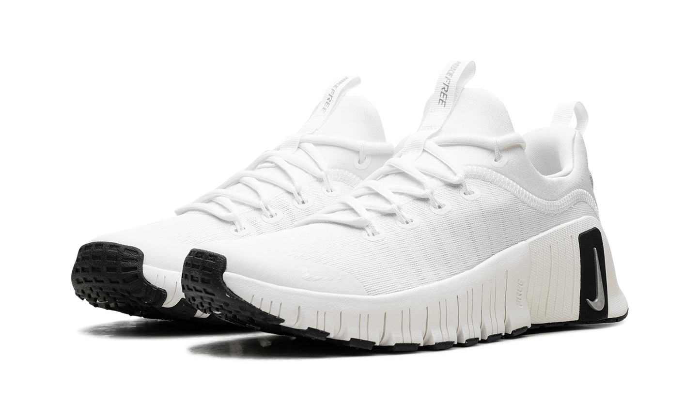 Free Metcon 6 Premium WMNS Summit White Sail Black Metallic Silver