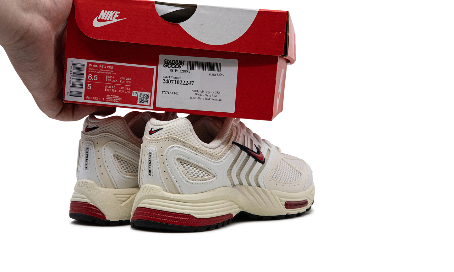 Air Pegasus 2K5 WMNS White / Gym Red