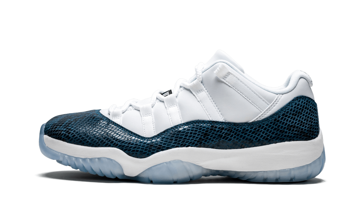 Air Jordan 11 Retro Low LE Blue Snakeskin