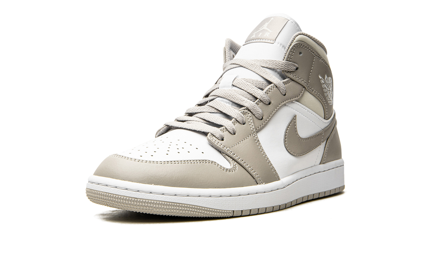 Air Jordan 1 Mid Linen / College Grey