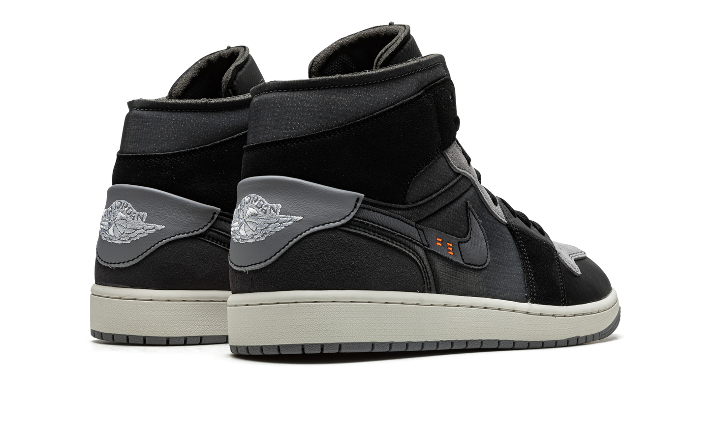 Air Jordan 1 Mid SE Craft Inside Out - Black
