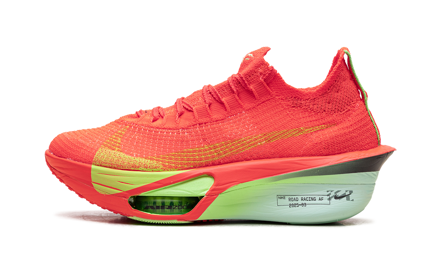 ZoomX AlphaFly 3 WMNS Bright Crimson Lime Blast