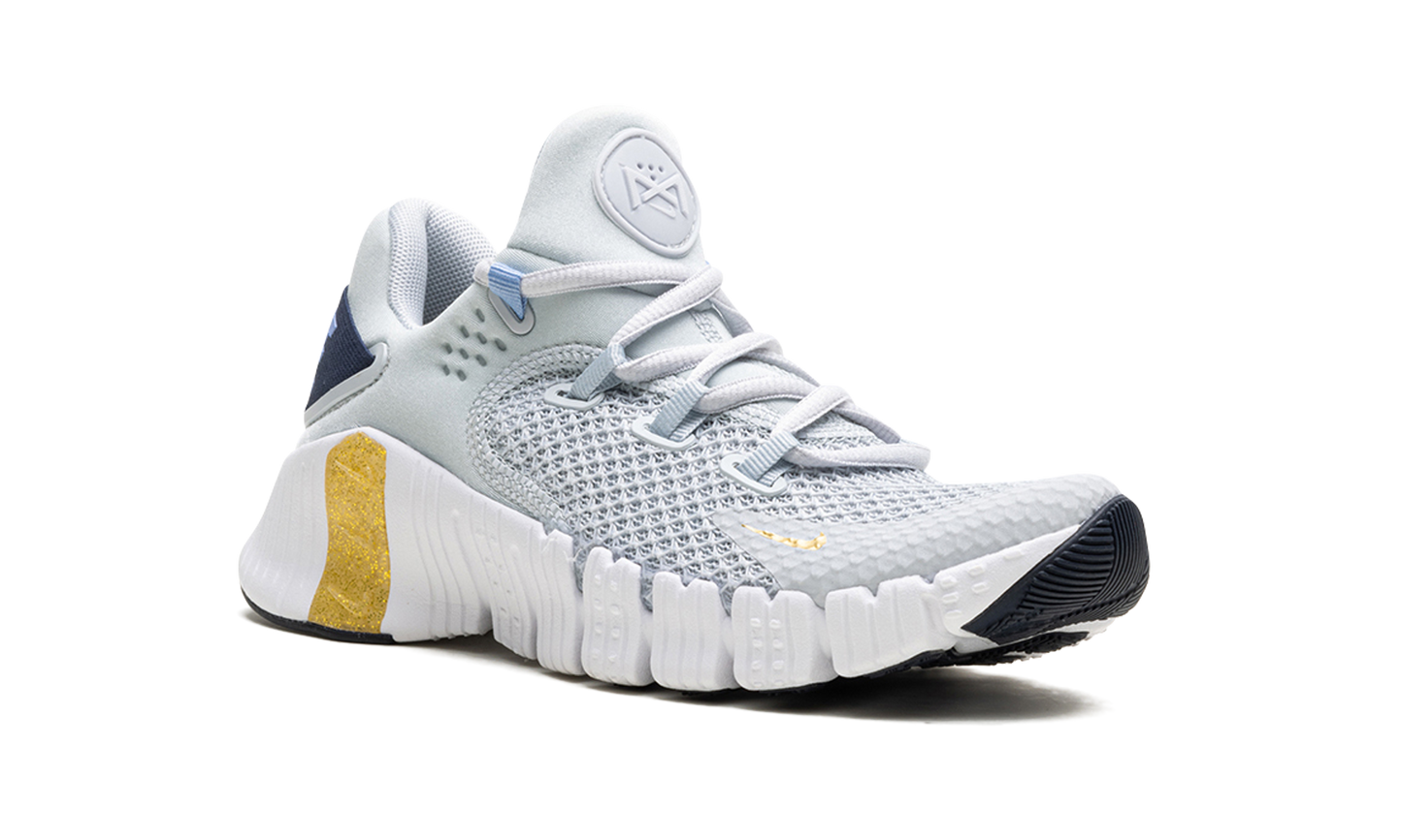 Free Metcon 4 WMNS Pure Platinum Grey Gold White