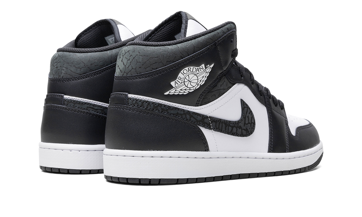Air Jordan 1 Mid Panda Elephant