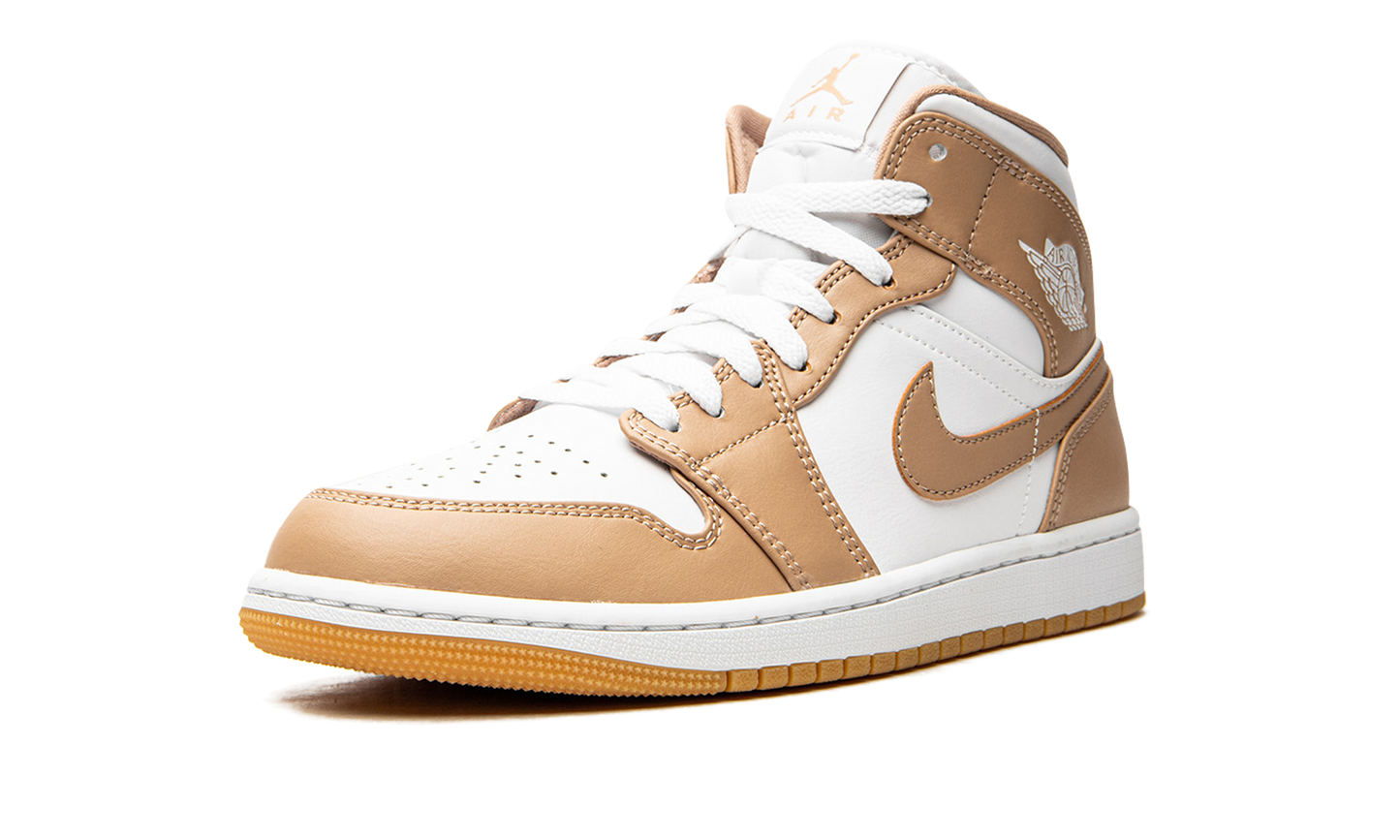 Air Jordan 1 Mid Tan / Gum