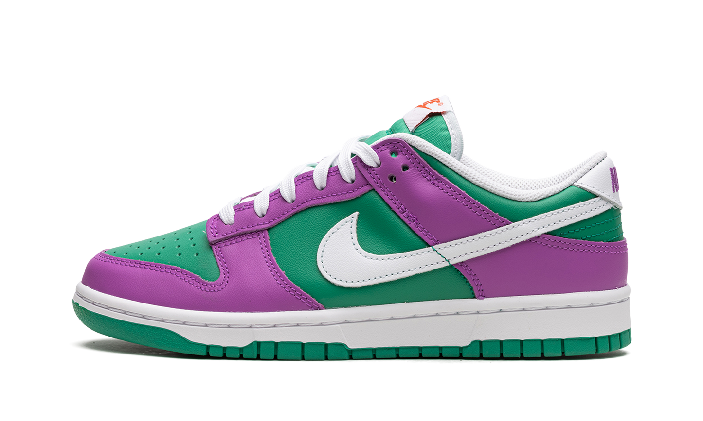 DUNK LOW WMNS Green Fuchsia