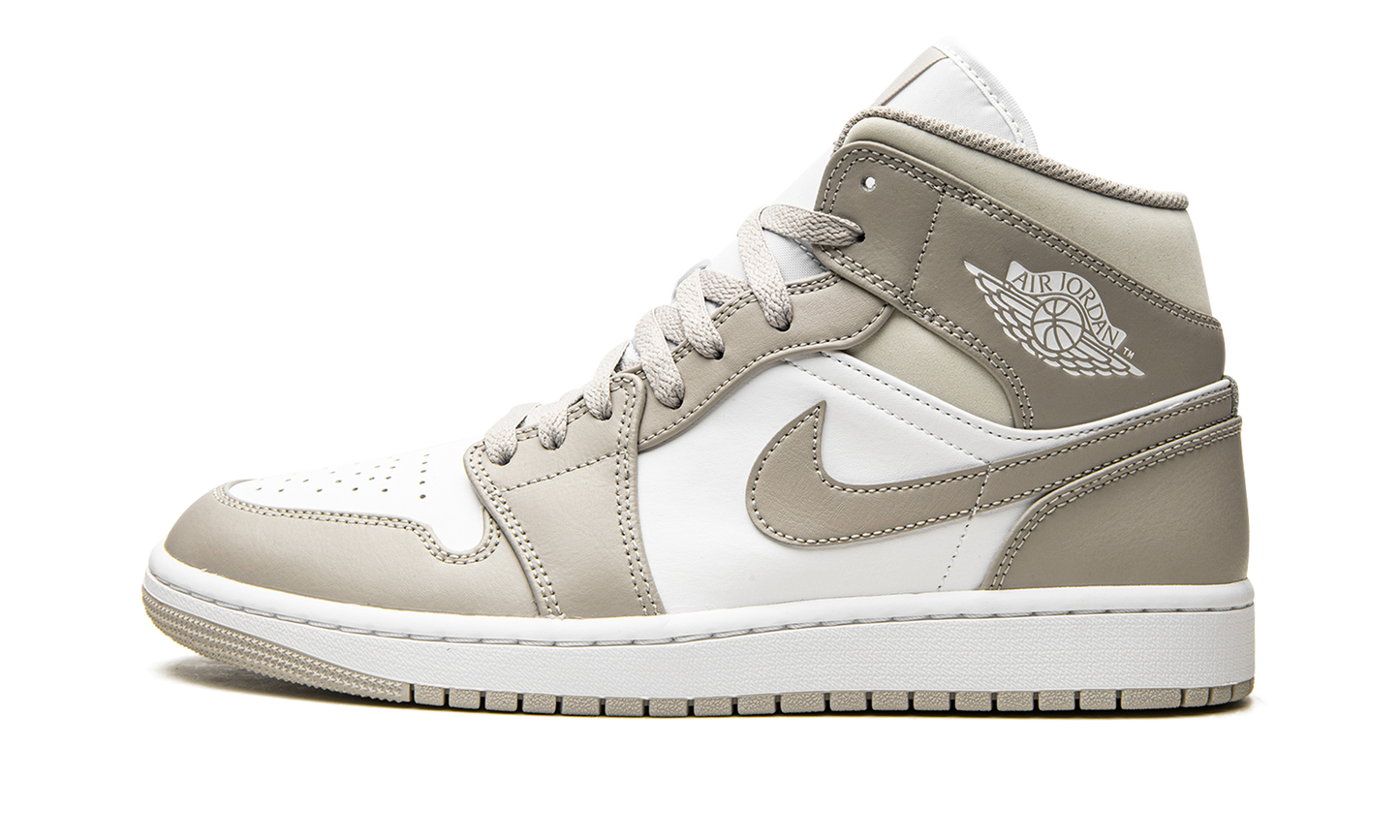 Air Jordan 1 Mid Linen / College Grey