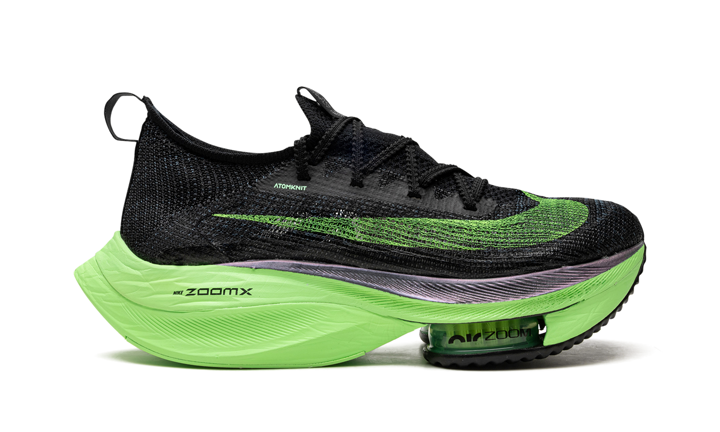 AIR ZOOM ALPHAFLY NEXT% WMNS Black / Electric Green