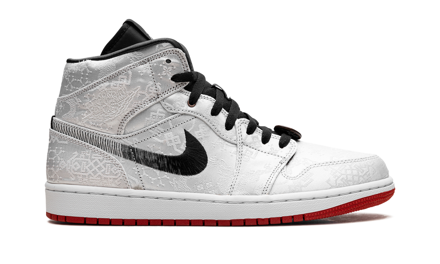 Air Jordan 1 Mid Fearless Edison Chen - Clot Silk
