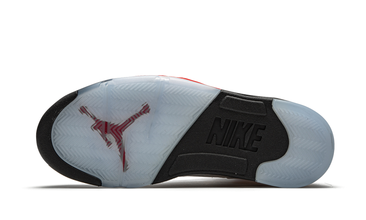 Air Jordan 5 Retro Fire Red Silver Tongue 2020