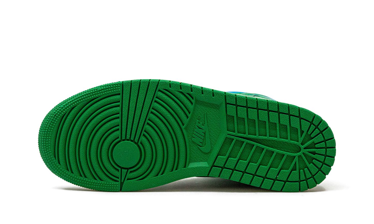 AIR JORDAN 1 MID WMNS Lucky Green Aquatone