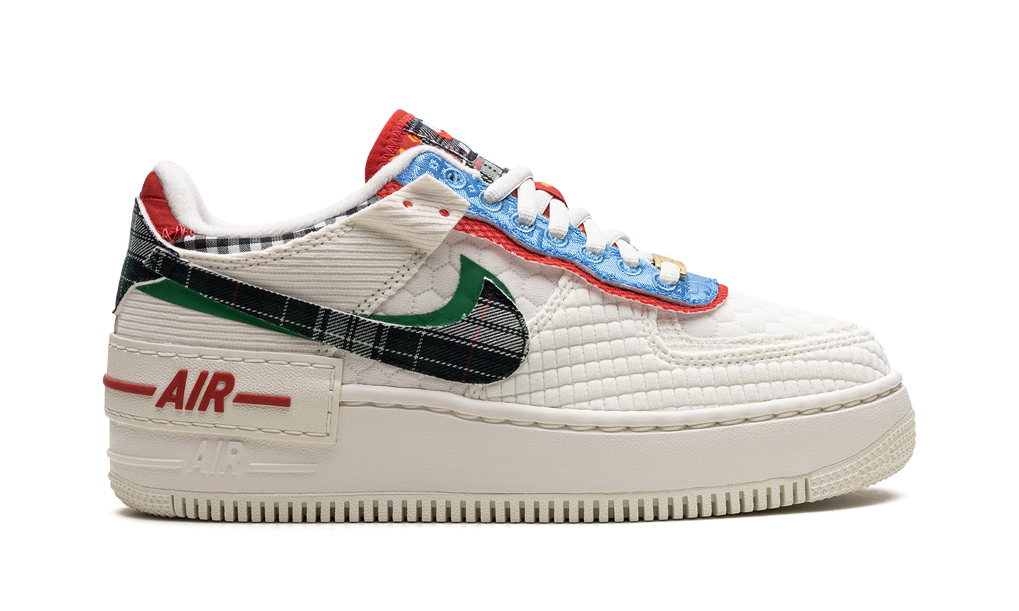 NIKE AIR FORCE 1 SHADO WMNS Multi-Material