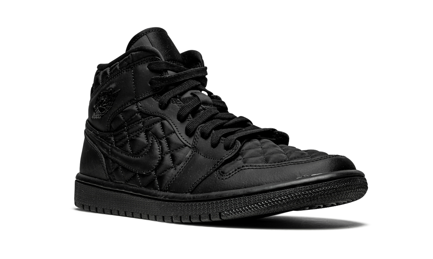 AIR JORDAN 1 MID QUILTED WMNS Black