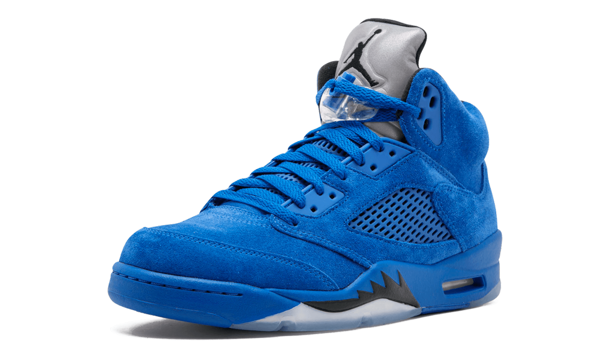 Air Jordan 5 Retro Blue Suede