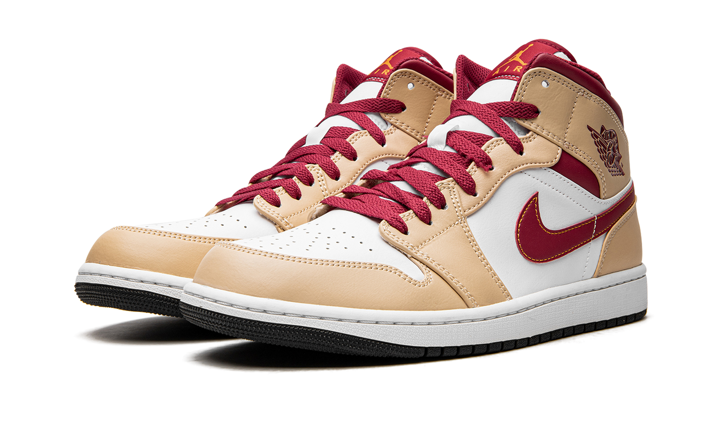 Air Jordan 1 Mid Light Curry