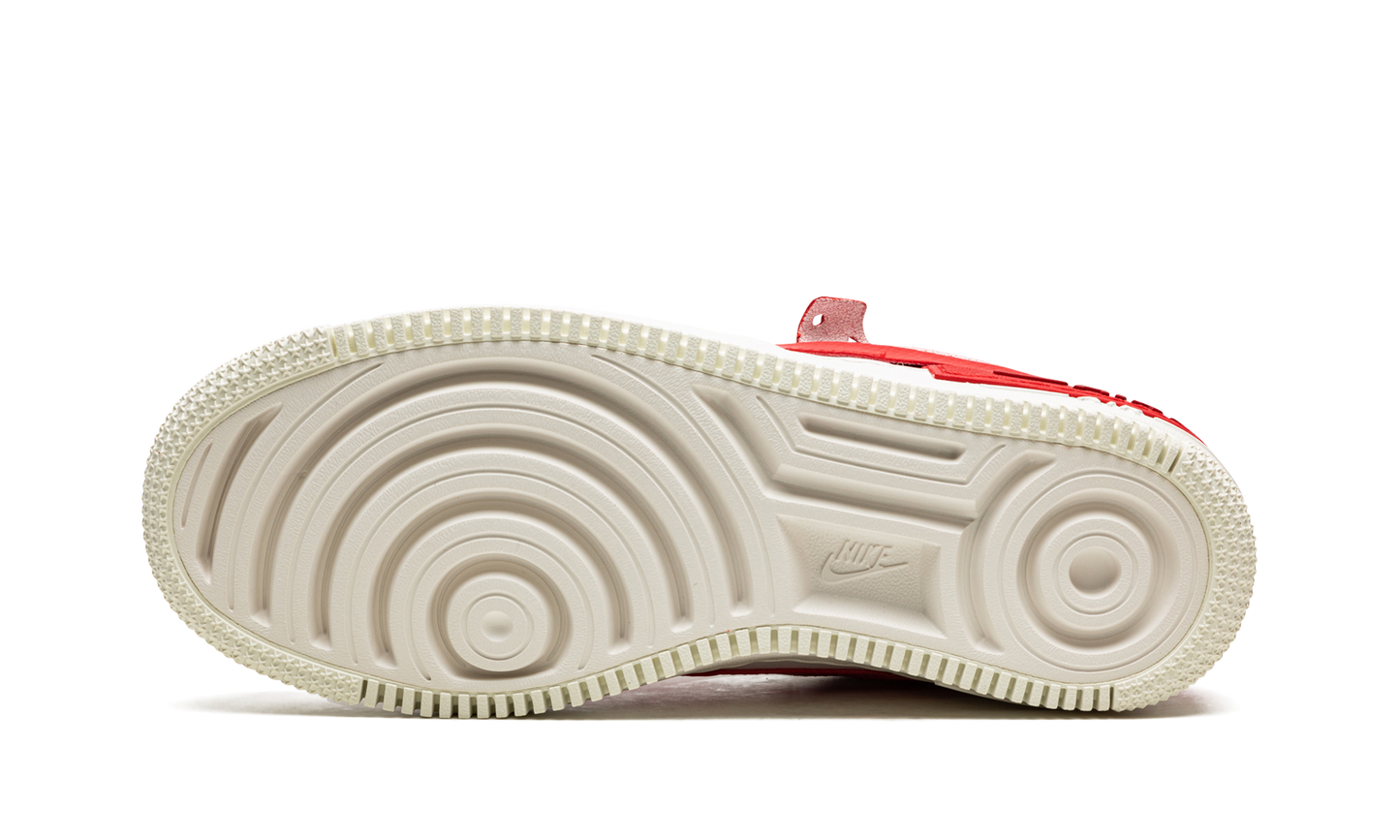 AIR FORCE 1 LO SHADO MNS WMNS  Red Cracked Leather