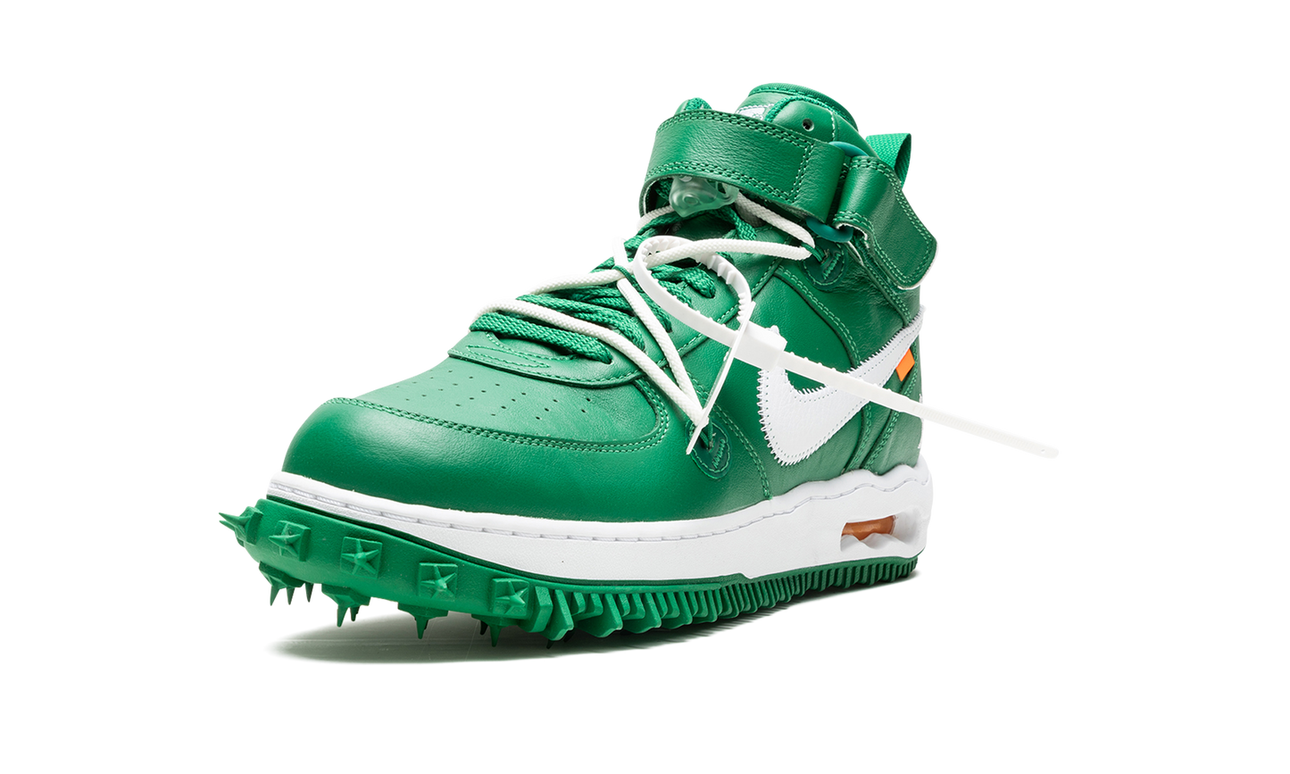 Air Force 1 Mid  Off-White - Pine Green