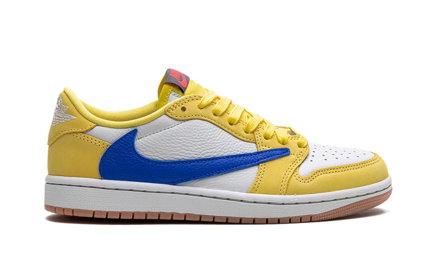Jordan 1 Retro Low OG WMNS  TRAVIS SCOTT - CANARY