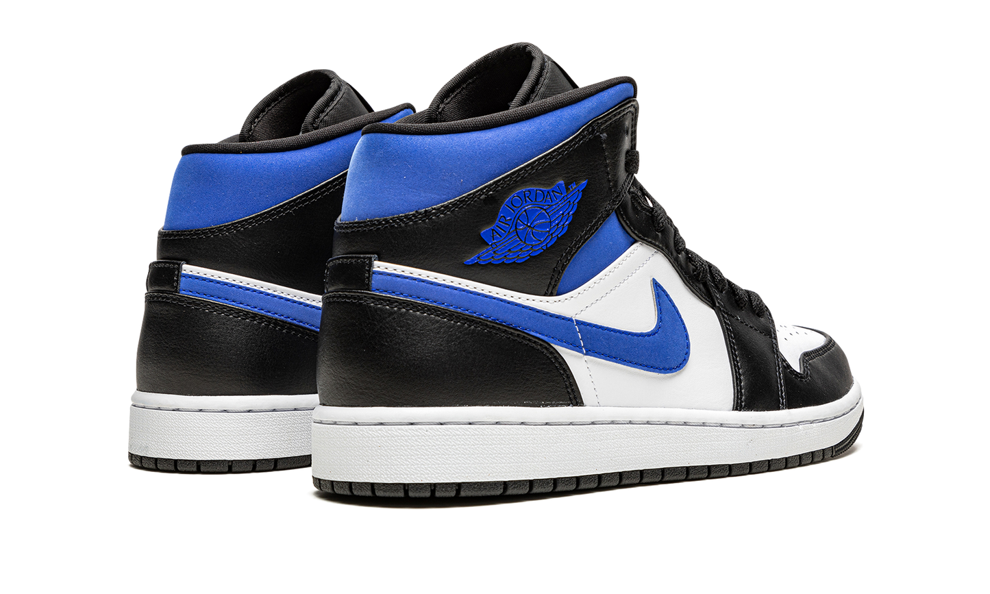 Air Jordan 1 Mid  Racer Blue / Black / White