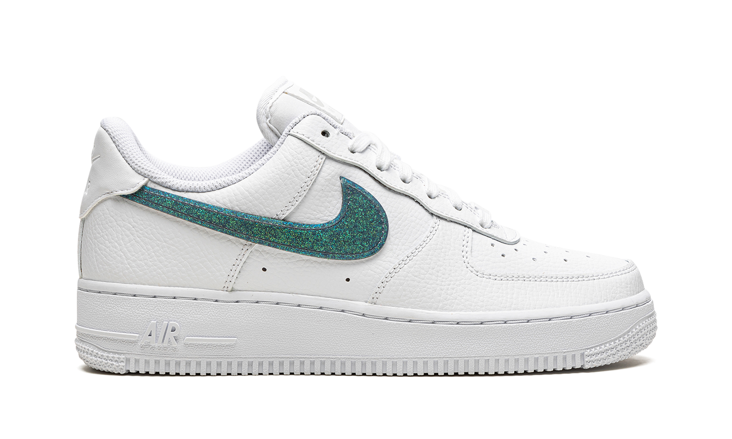 AIR FORCE 1 '07 ESS WMNS  Glitter Swoosh - Celery