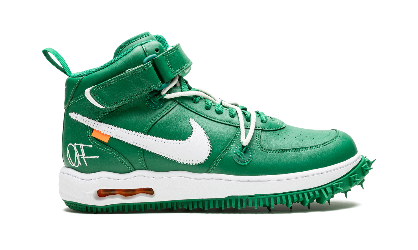 Air Force 1 Mid  Off-White - Pine Green