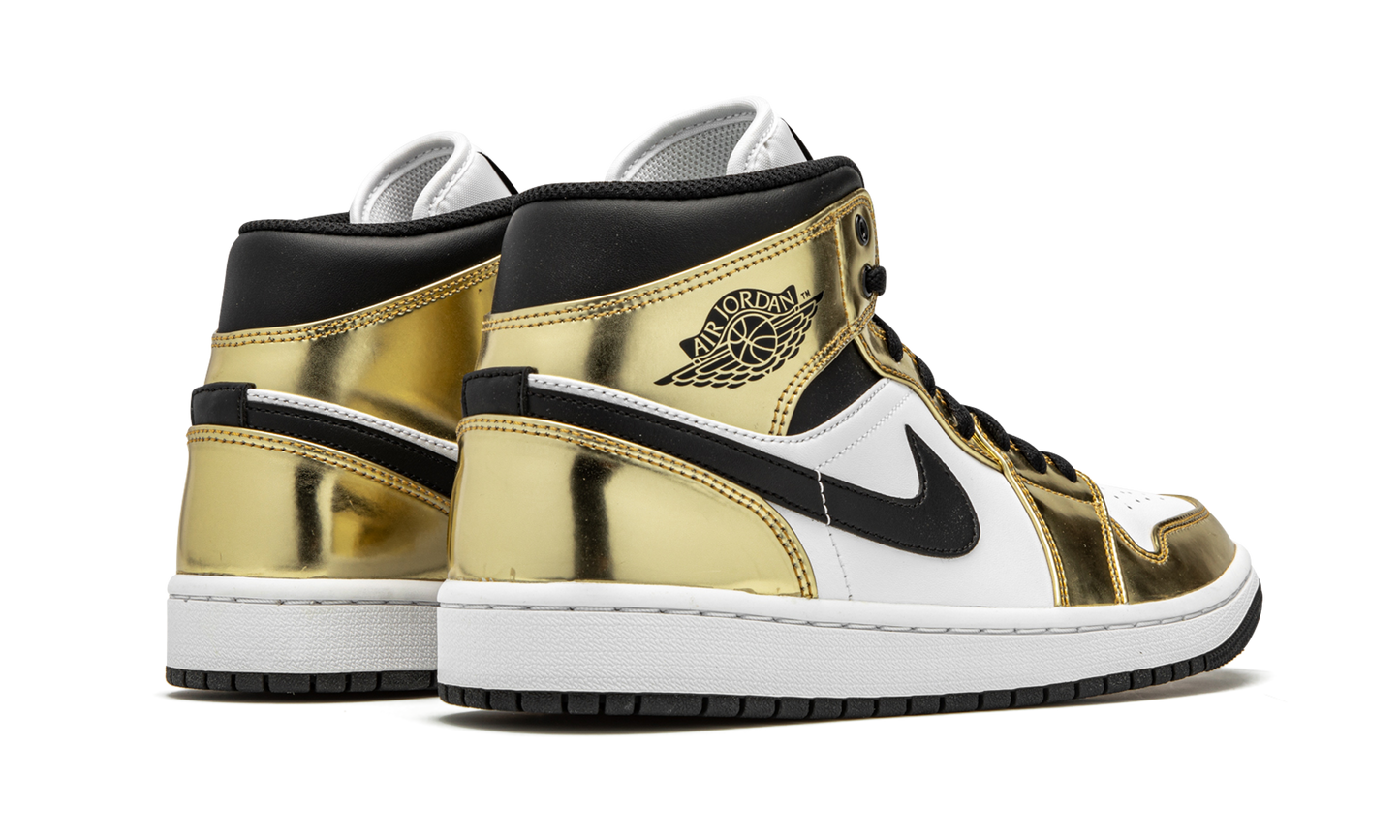 Air Jordan 1 Mid SE  Metallic Gold