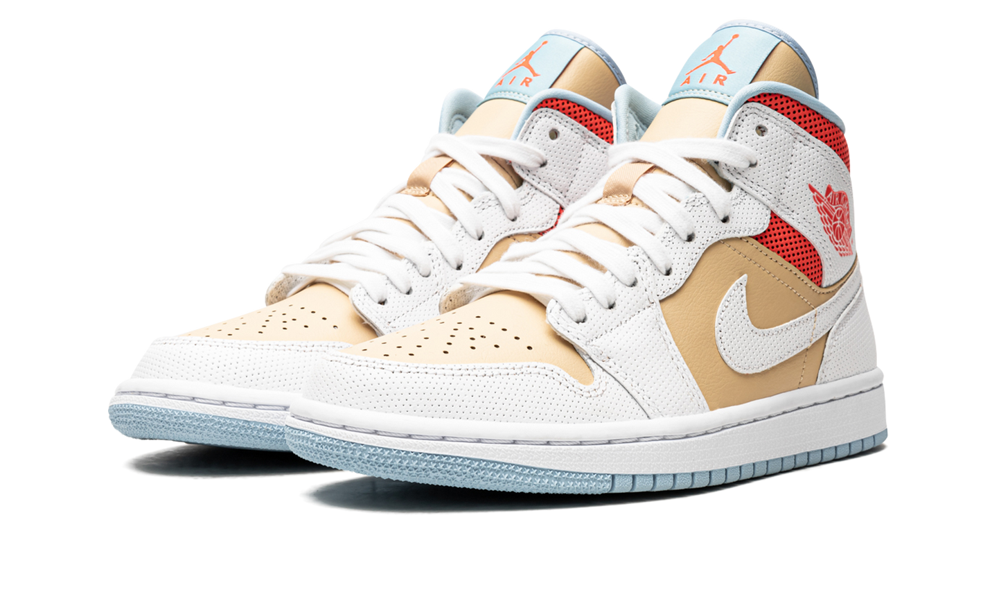 AIR JORDAN 1 MID SE WMNS  “Sesame”