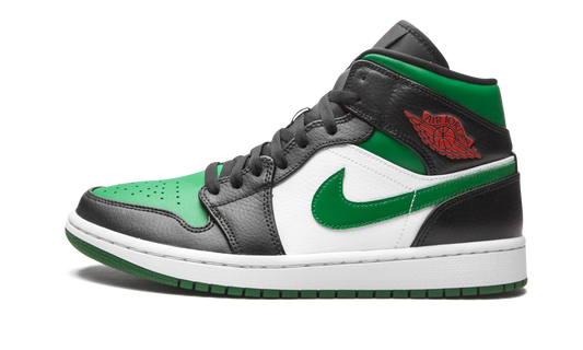 Air Jordan 1 Mid  Green Toe