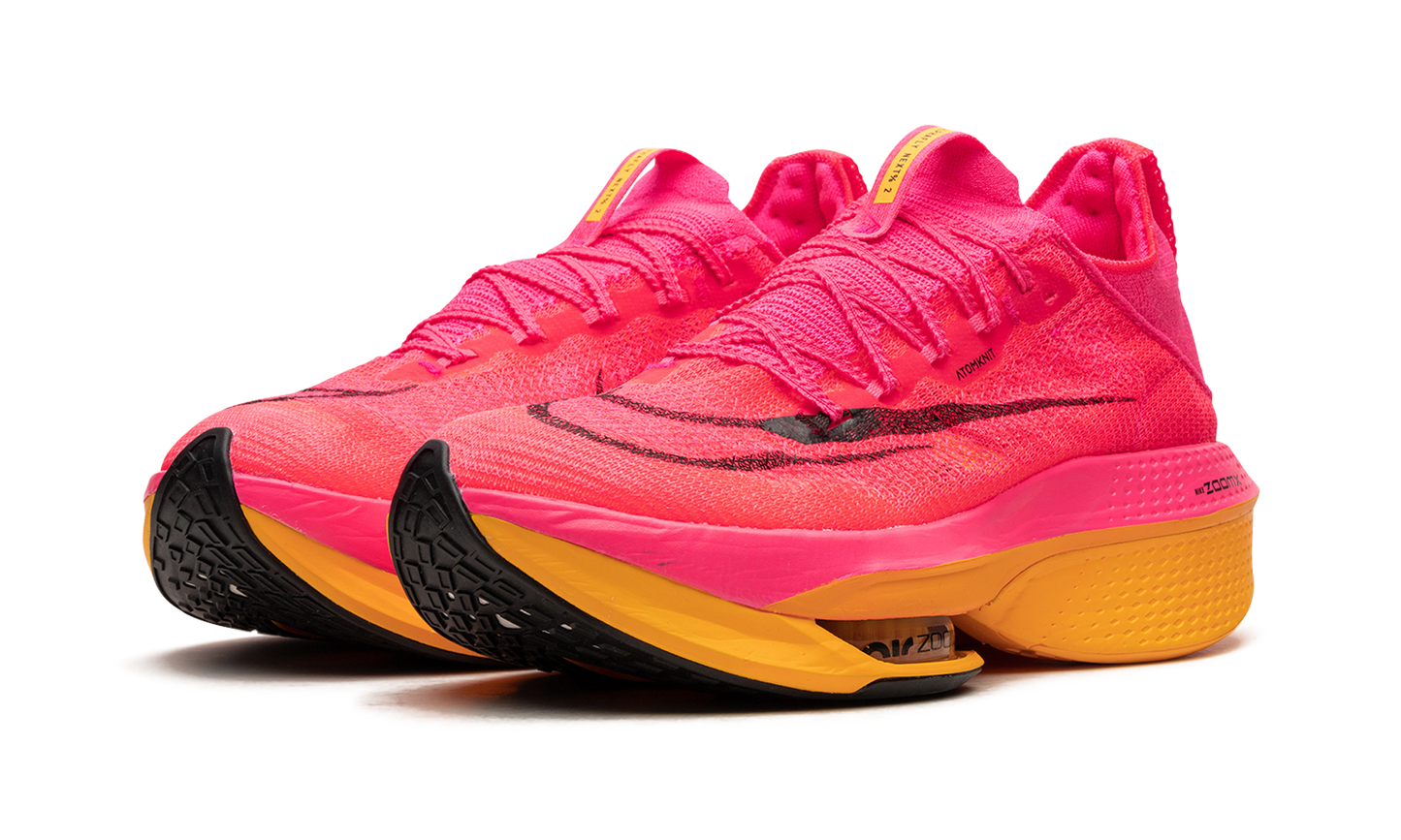 NIKE AIR ZOOM ALPHAFLY NEXT%2  Hyper Pink Laser Orange