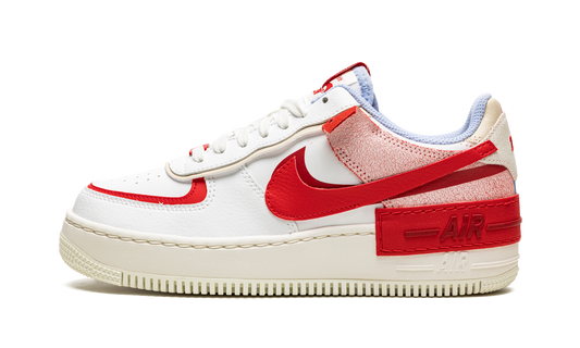AIR FORCE 1 LO SHADO MNS WMNS  Red Cracked Leather