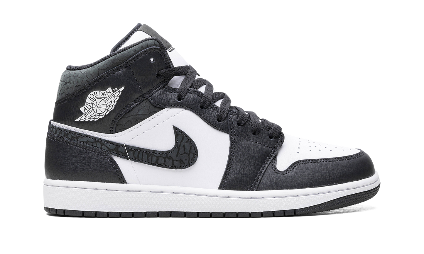 Air Jordan 1 Mid  Panda Elephant
