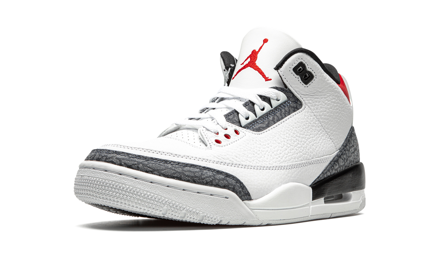 Air Jordan 3 Retro SE-T Denim  Japan Exclusive - Fire Red